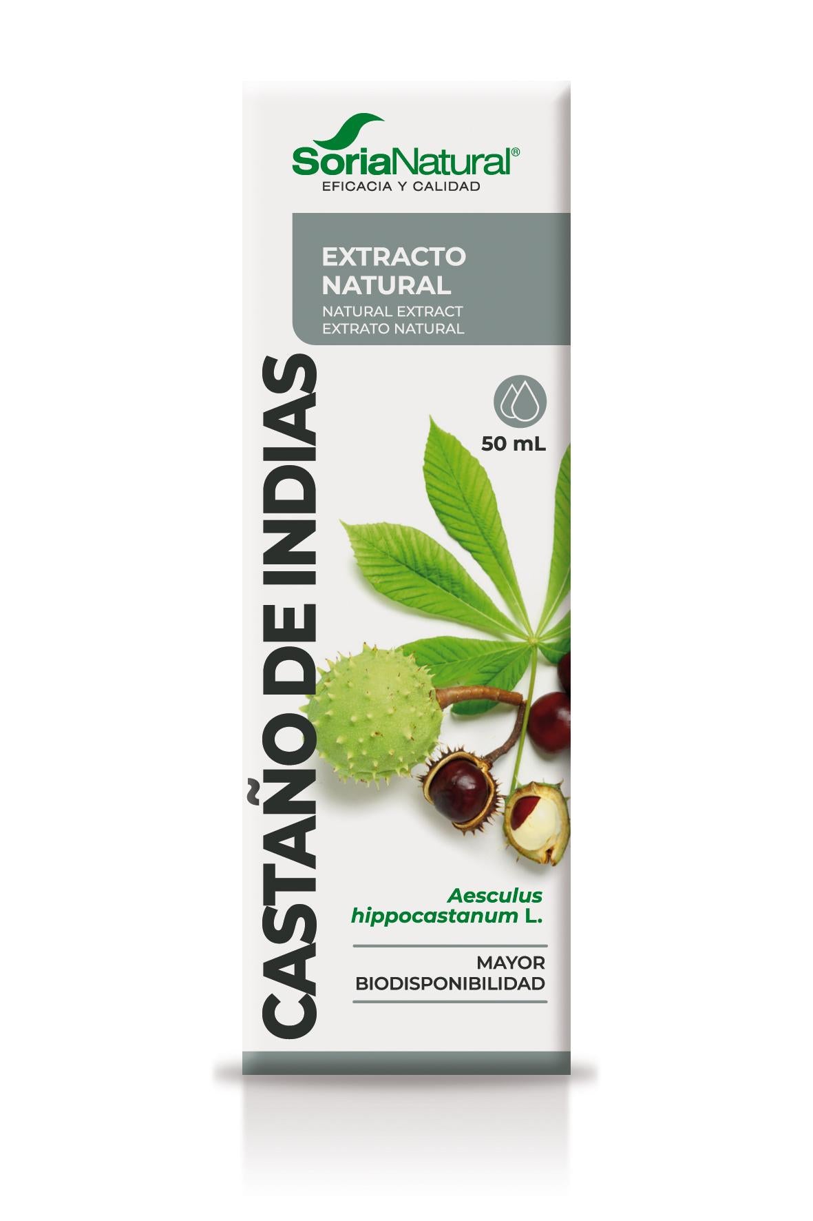 Extracto de Castaño de Indias XXI · Soria Natural · 50 ml - 3