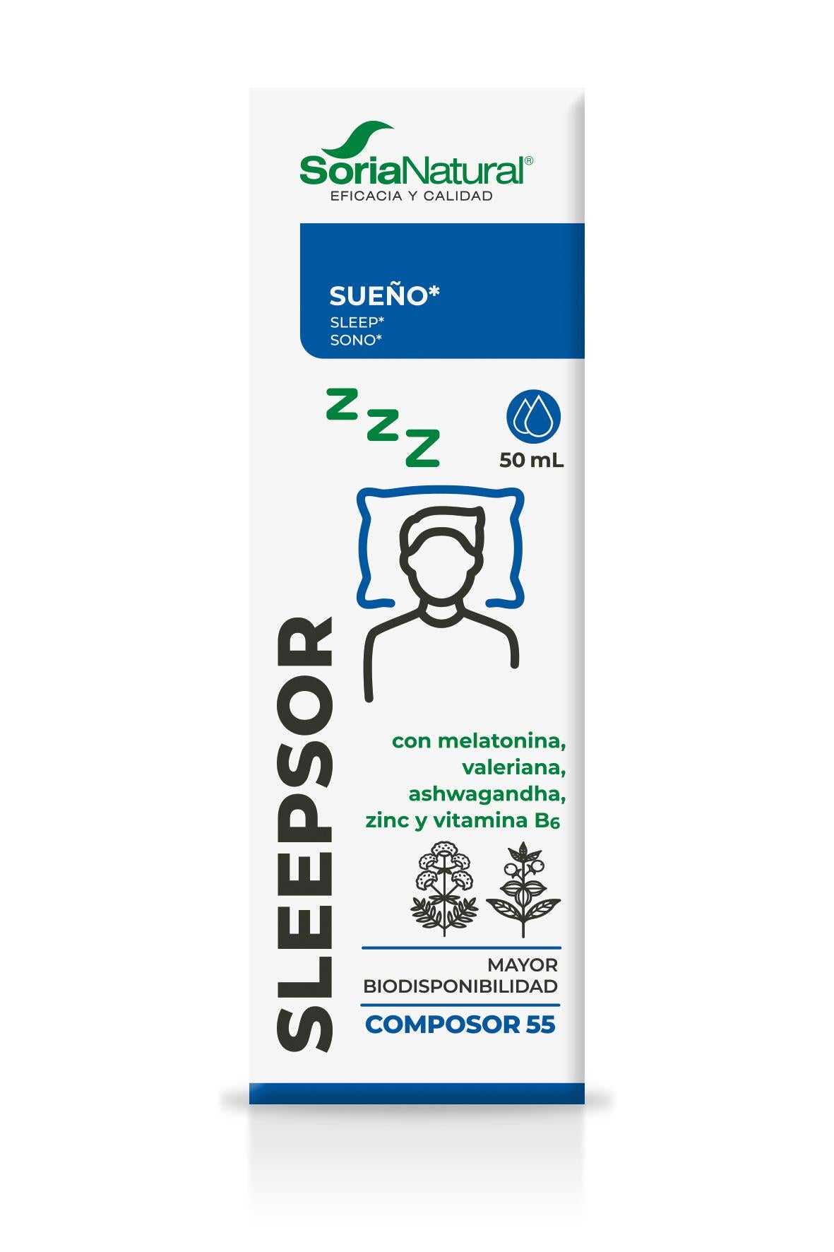 Composor 55 - Sleepsor · Soria Natural · 50 ml - 3