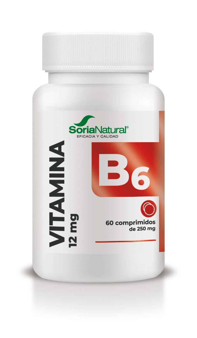 Vitamina B6 · Soria Natural · 60 comprimidos