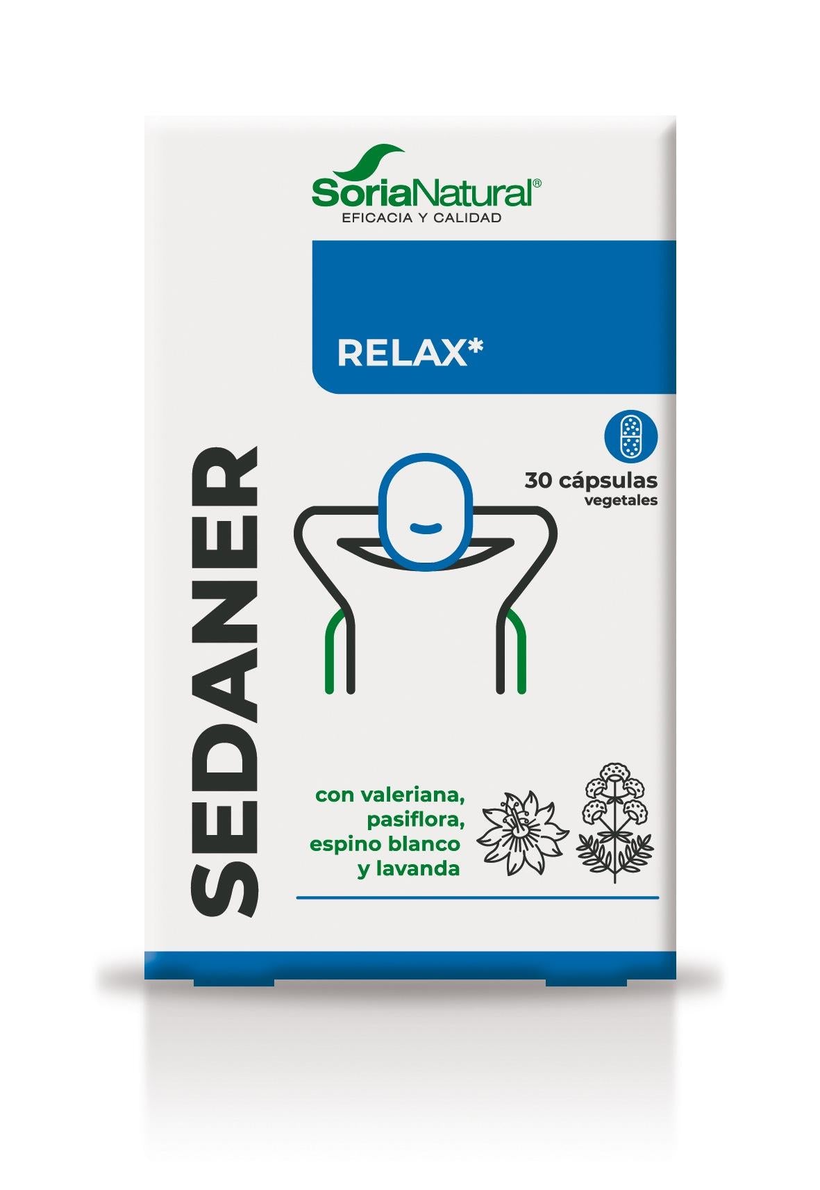 Sedaner Relax · Soria Natural · 30 cápsulas