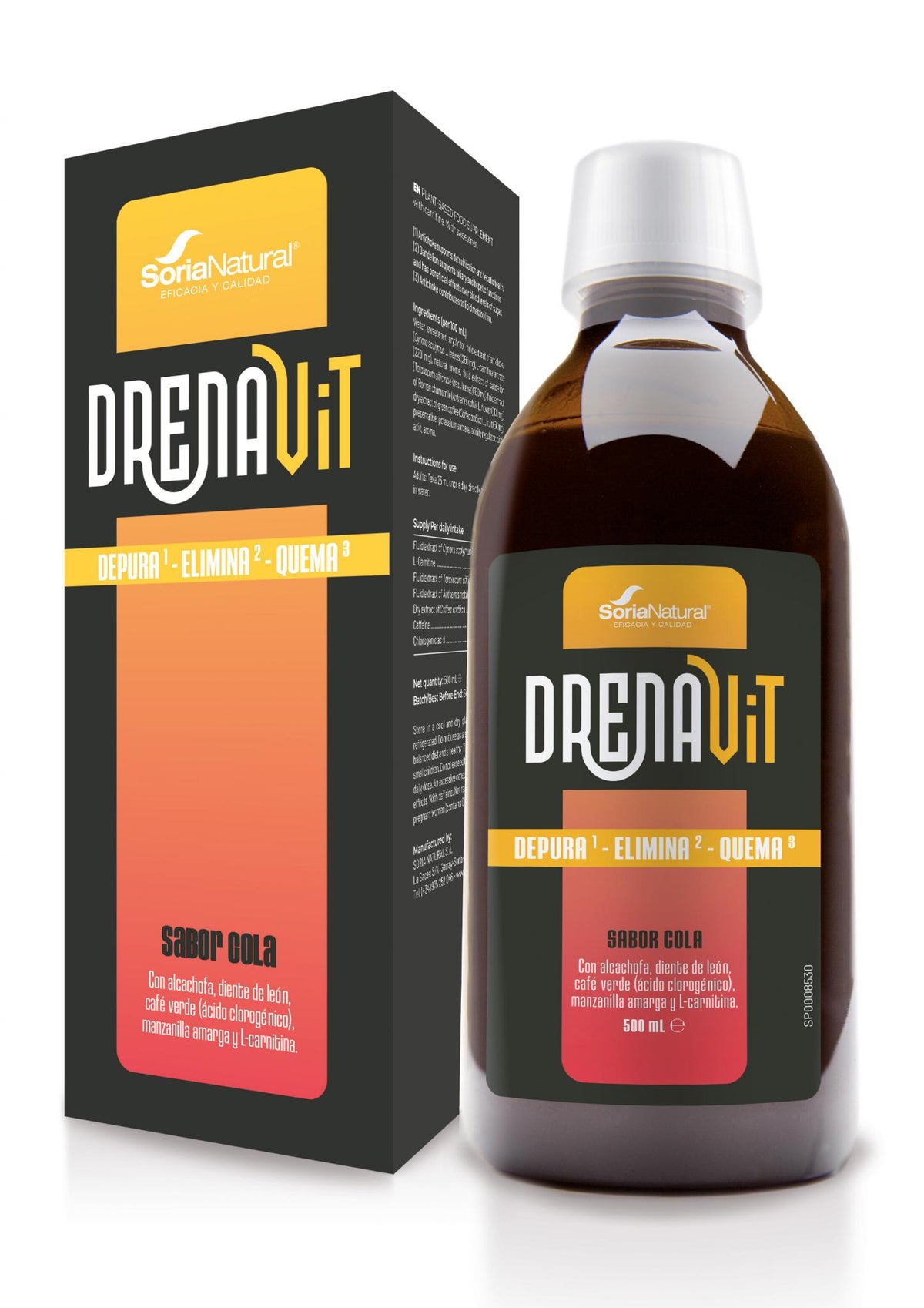 Drenavit · Soria Natural · 500 ml