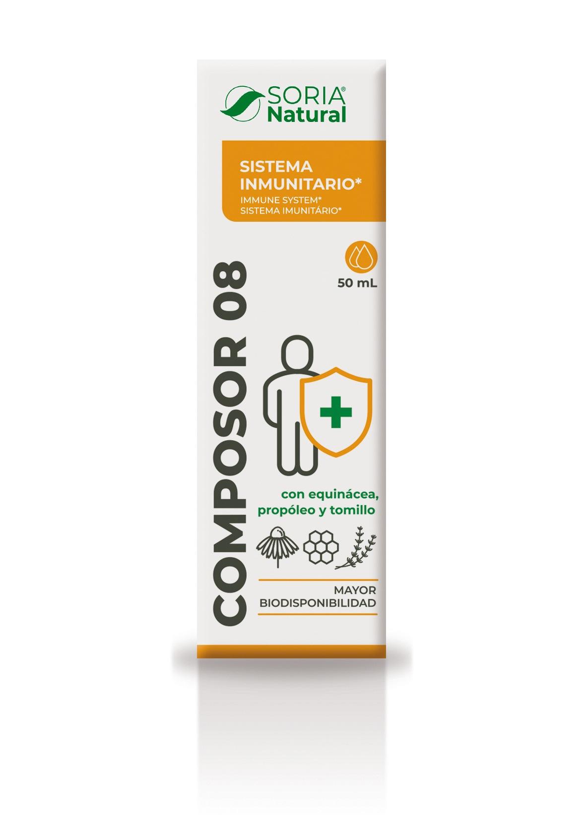 Composor 08 - Sistema Inmunitario · Soria Natural · 50 ml - 5