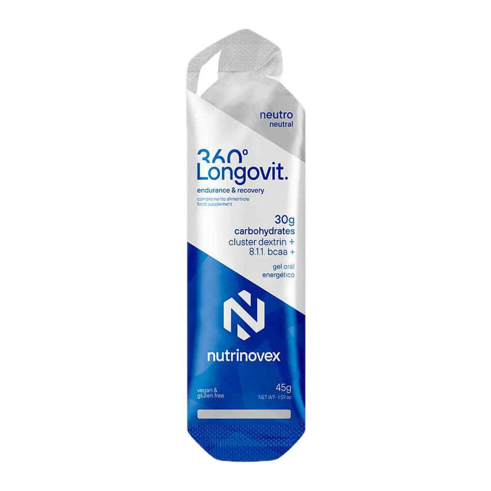 Longovit 360 Gel: Sabor Neutro · Nutrinovex · 45 gramos