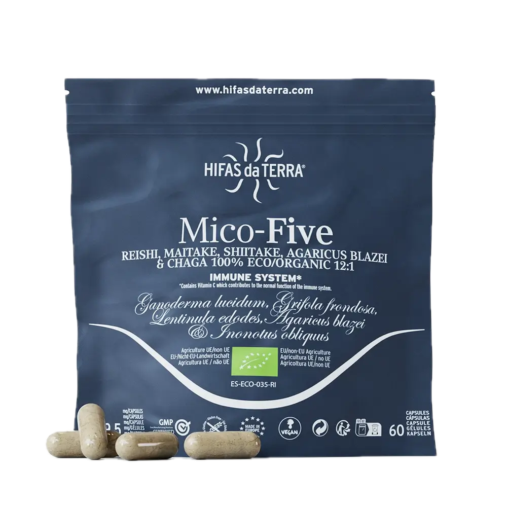 Refill Mico-Five · Hifas Da Terra · 60 cápsulas