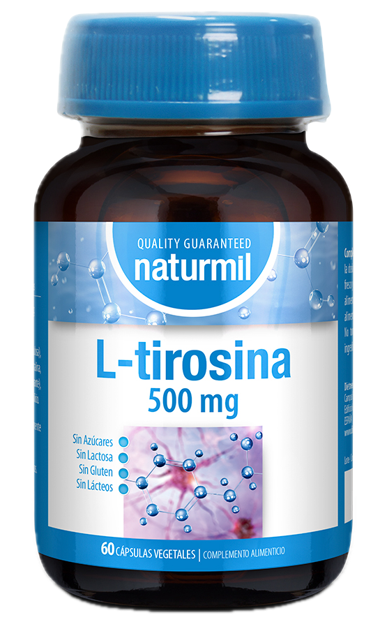 L-Tirosina · Naturmil · 60 cápsulas