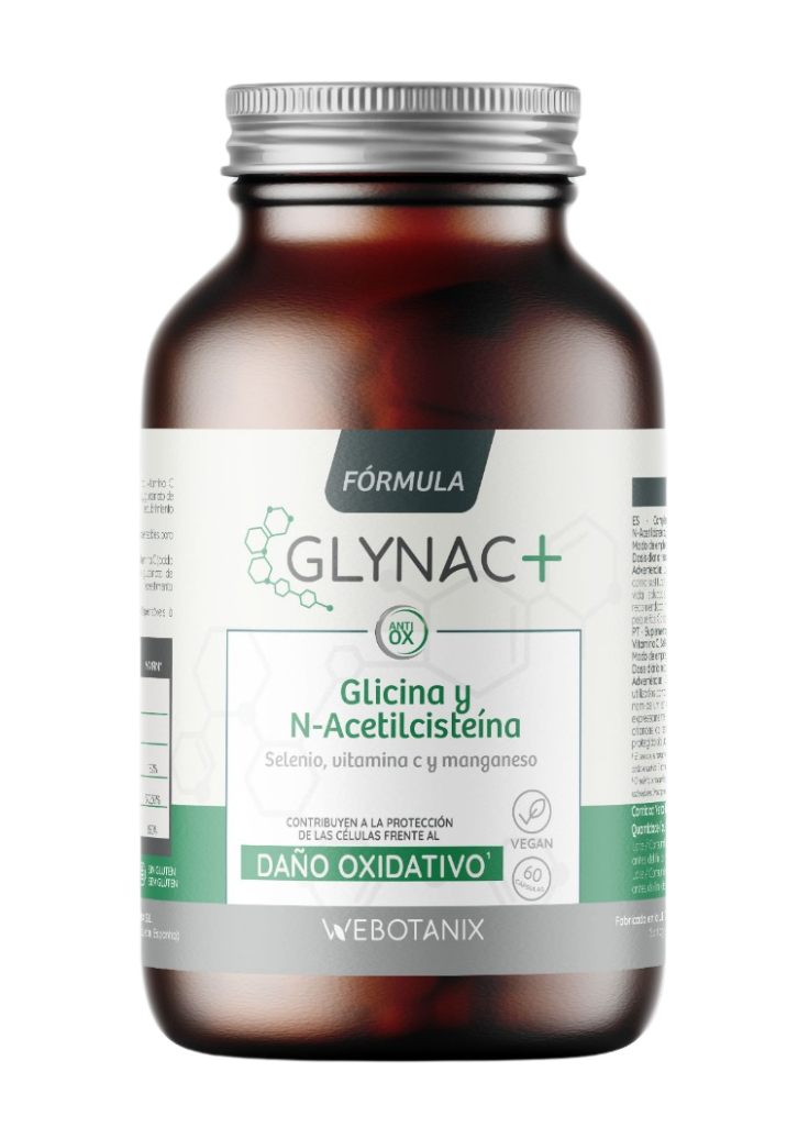 GlyNAC+ · WeBotanix · 60 cápsulas