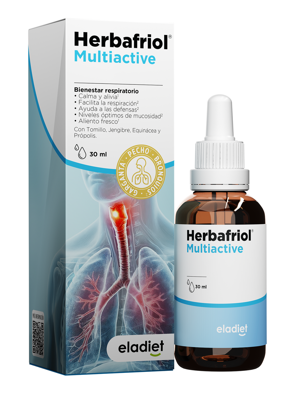 Herbafriol Multiactive · Eladiet · 30 ml