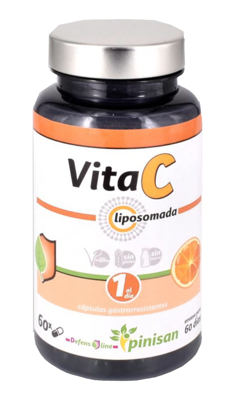 Vita C Liposomada · Pinisan · 60 cápsulas