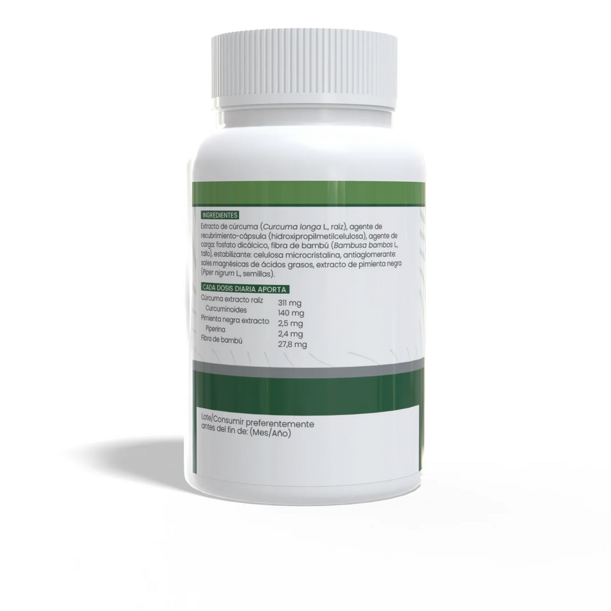 Curcuma + Pimienta · Sotya · 60 cápsulas