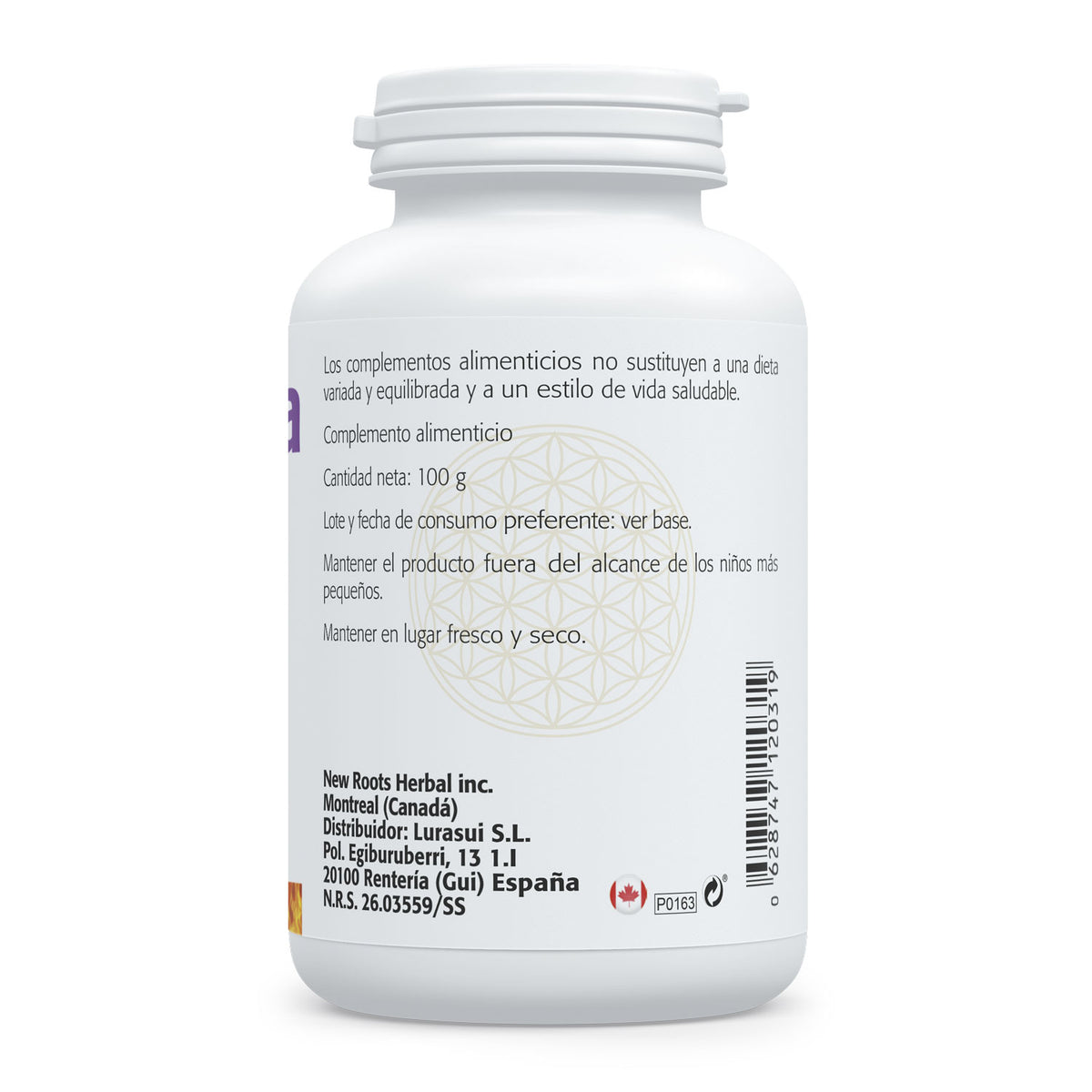 L-Glutamina en Polvo · Sura Vitasan — información nutricional
