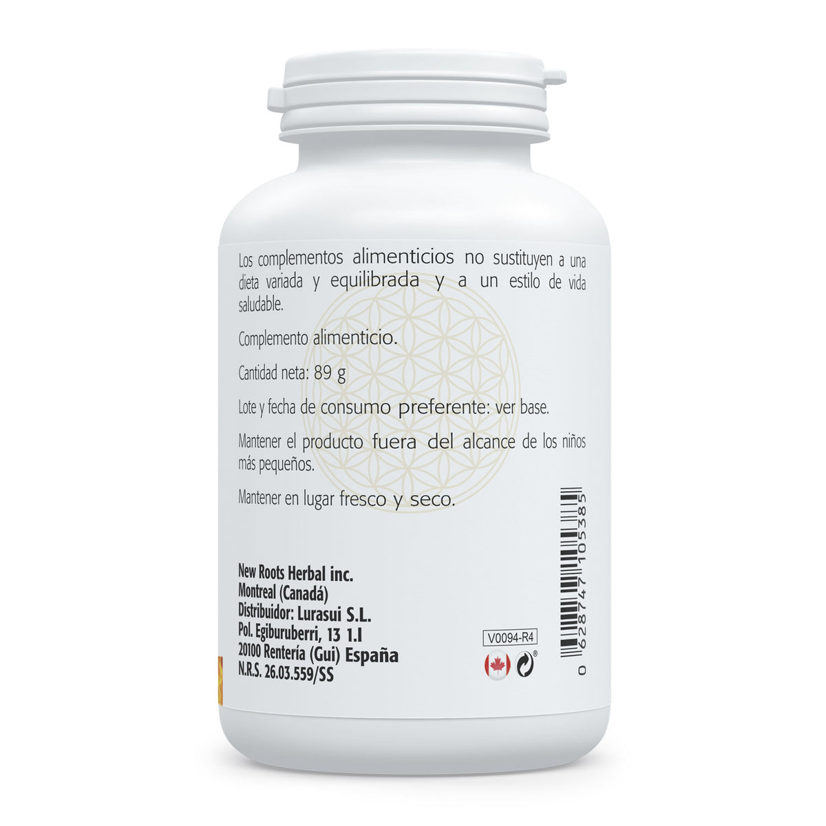 MSM · Sura Vitasan — información nutricional