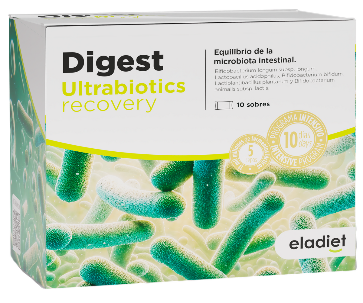 Digest Ultrabiotic Recovery · Eladiet · 10 sobres