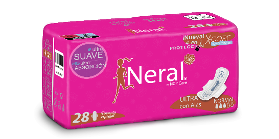 Compresas con Alas Ultra Normal · Neral · 28 unidades