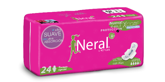 Compresas con Alas Ultra Súper · Neral · 24 unidades