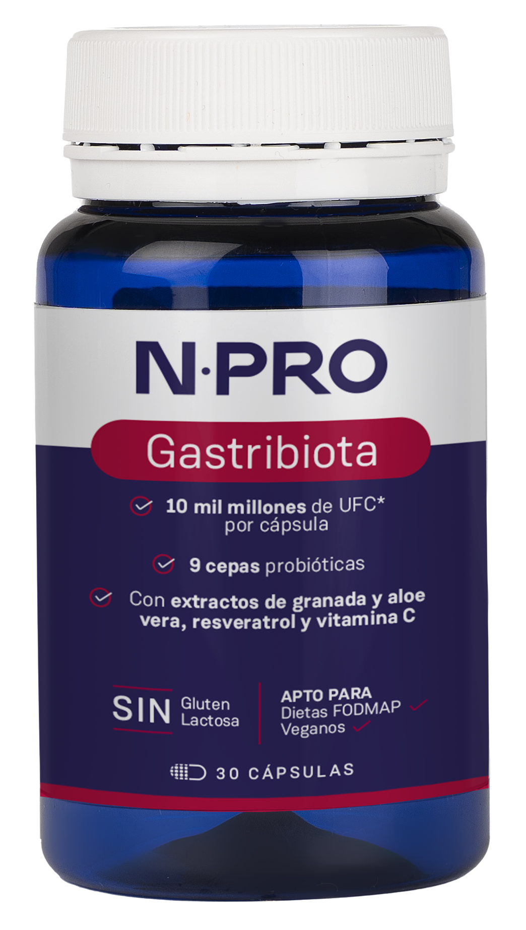 Gastribiota · NPro · 30 cápsulas