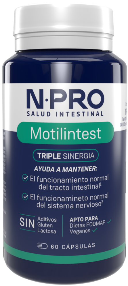Motilintest · NPro Salud Intestinal · 60 cápsulas
