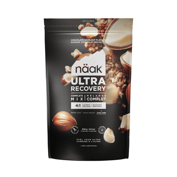 Recovery Complete Mix Chocolate y Avellana · Naak · 600 gramos
