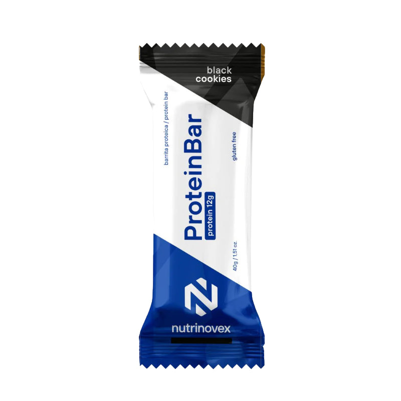 ProteinBar Black Cookies · Nutrinovex · 40 gramos