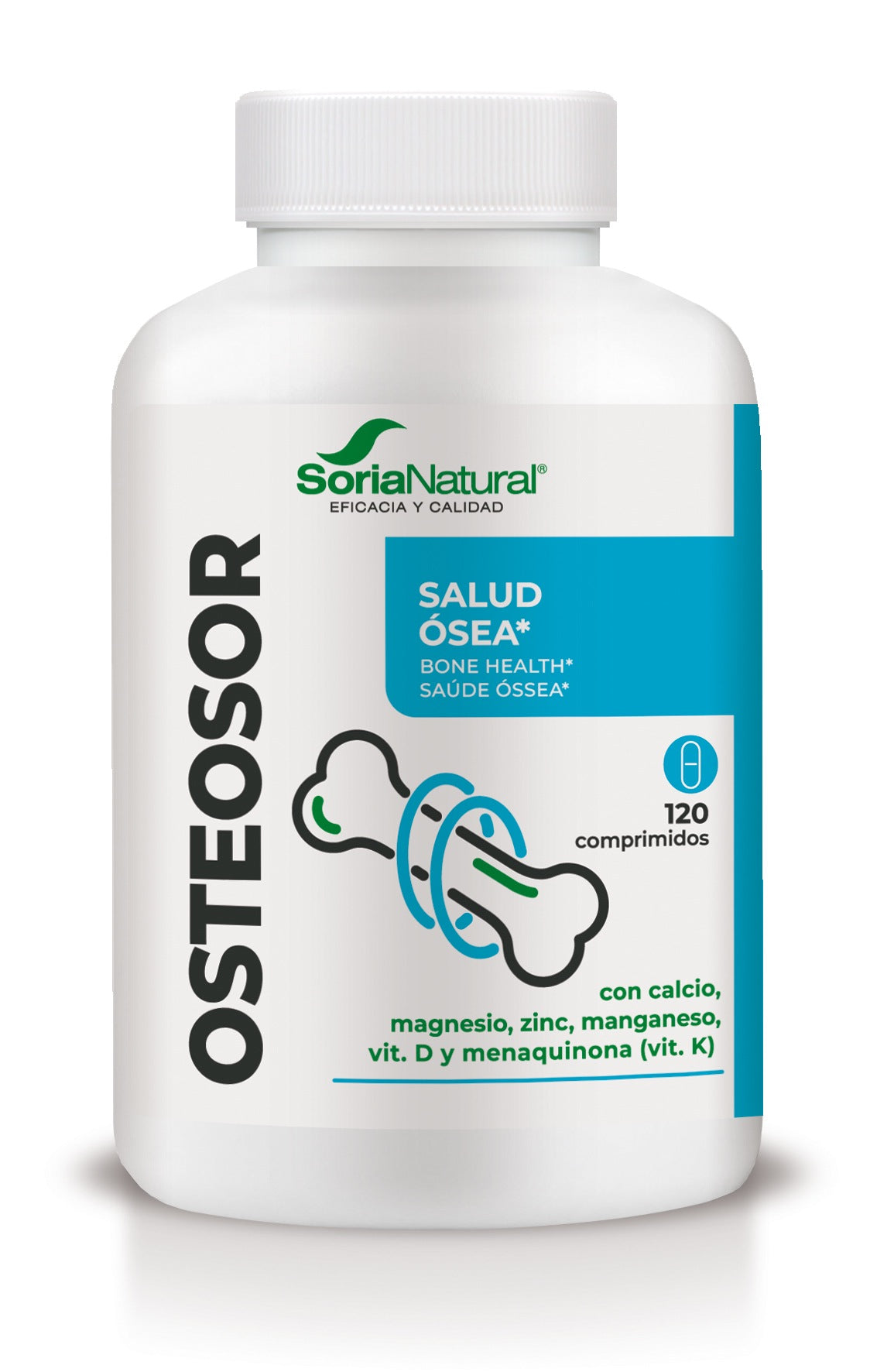 Osteosor · Soria Natural · 120 comprimidos