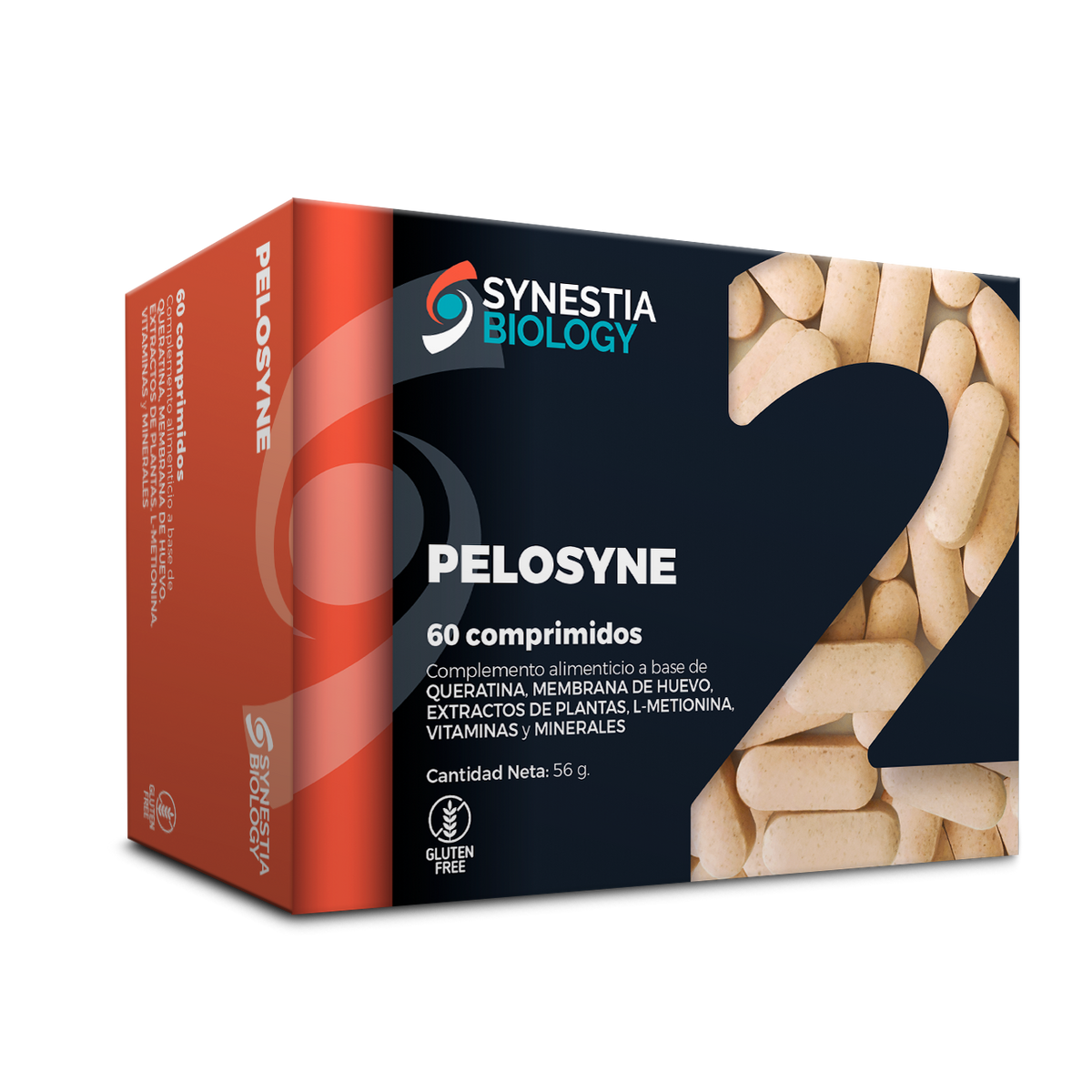 Pelosyne · Synestia Biology · 60 comprimidos