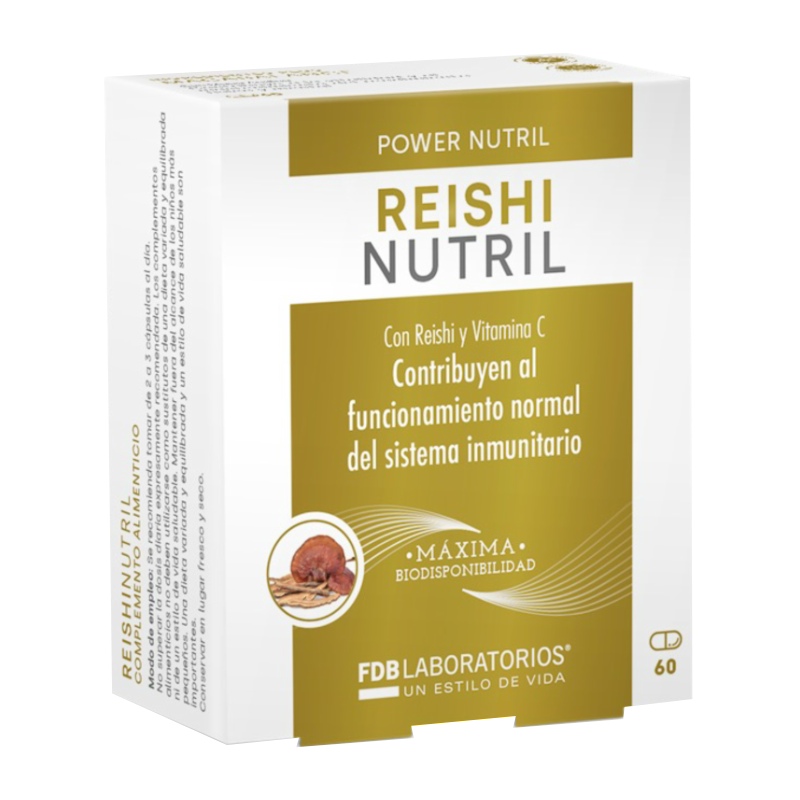 Reishi Nutril · FDB Laboratorios · 60 cápsulas