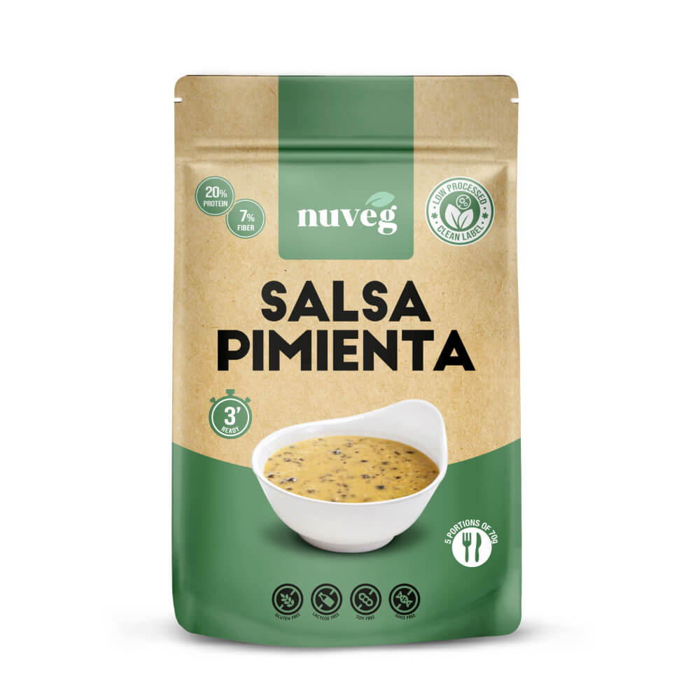 Salsa de Pimienta · Nuveg · 75 gramos