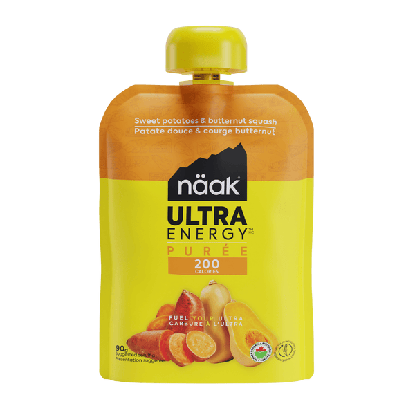 Puré Ultra Energy Boniato-Calabaza · Naak · 90 gramos