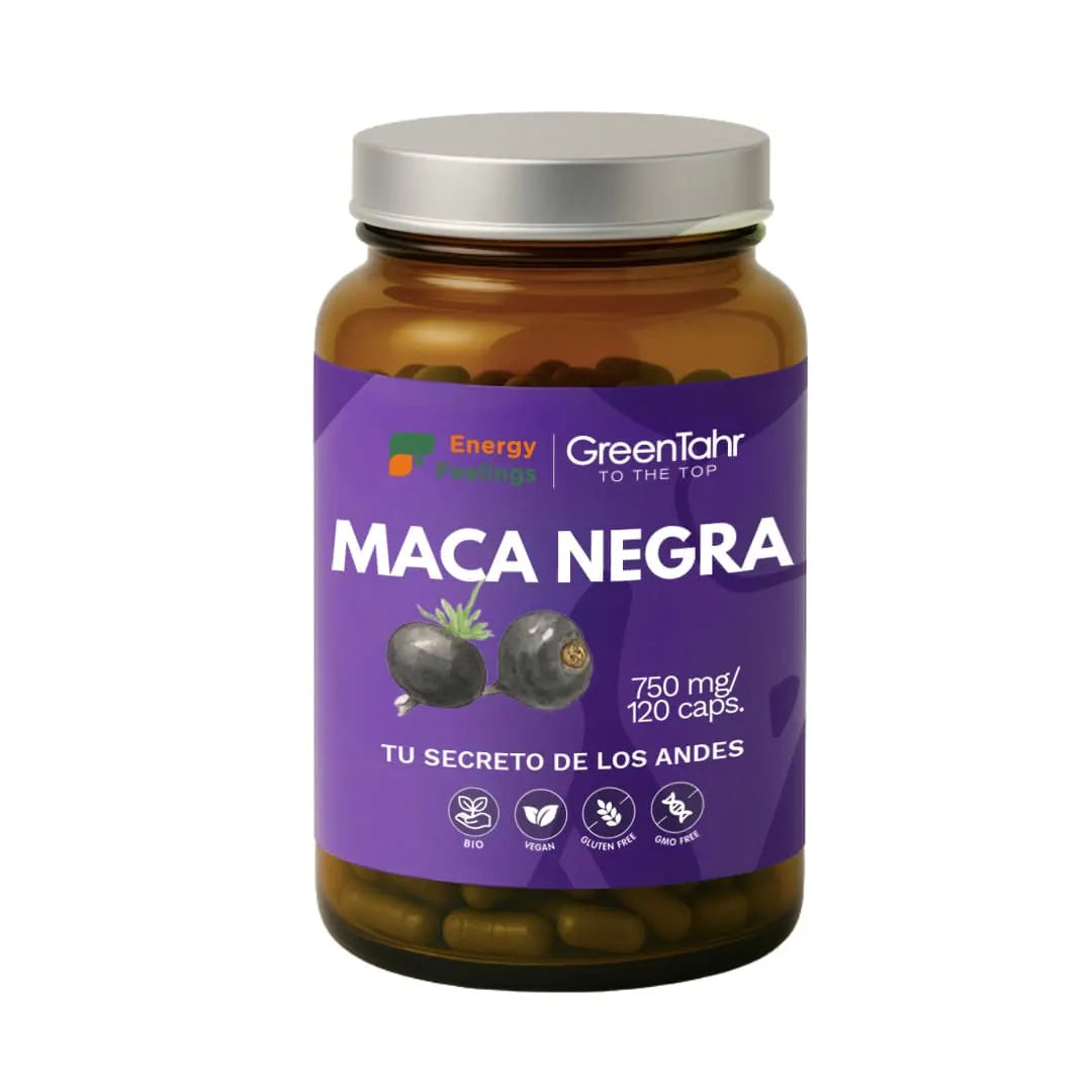 Maca Negra · Energy Feelings · 120 cápsulas