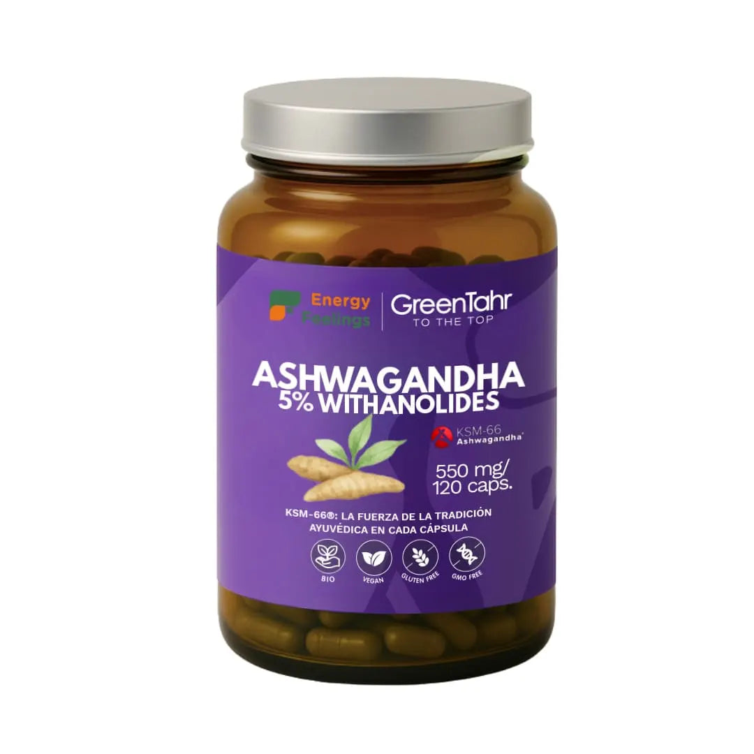Ashwagandha · Energy Feelings · 120 cápsulas