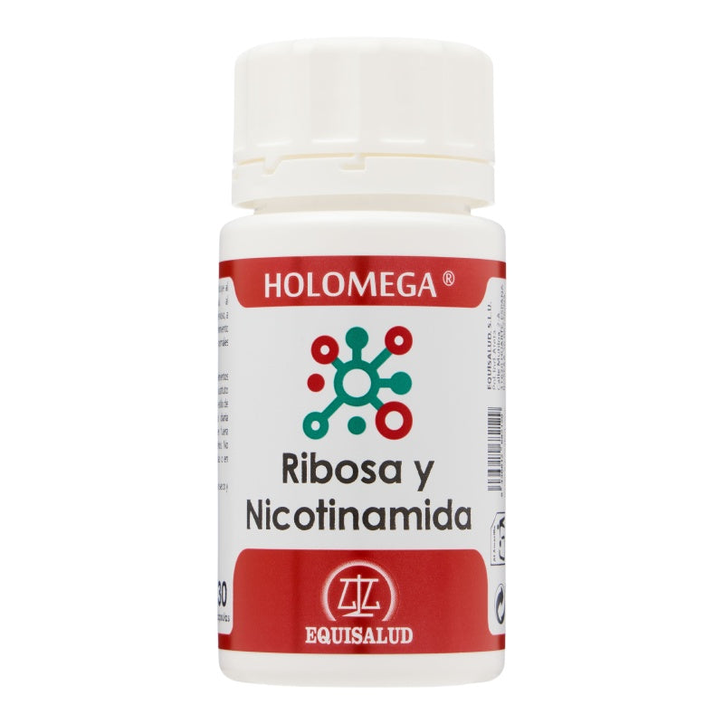 Holomega Ribosa y Nicotinamida · Equisalud · 30 cápsulas