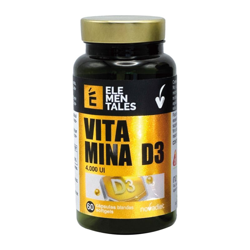 Vitamina D3 4.000 UI · Nova Diet · 60 cápsulas