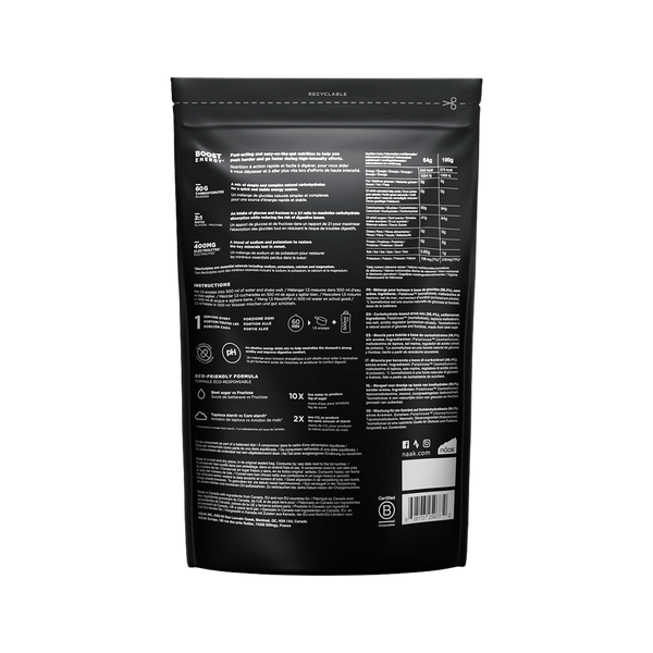 Boost Energy Drink Mix 60 Neutro · Naak · 960 gramos
