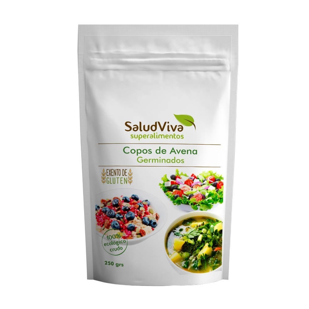 Copos de Avena Sin Gluten Eco · Salud Viva · 400 gramos