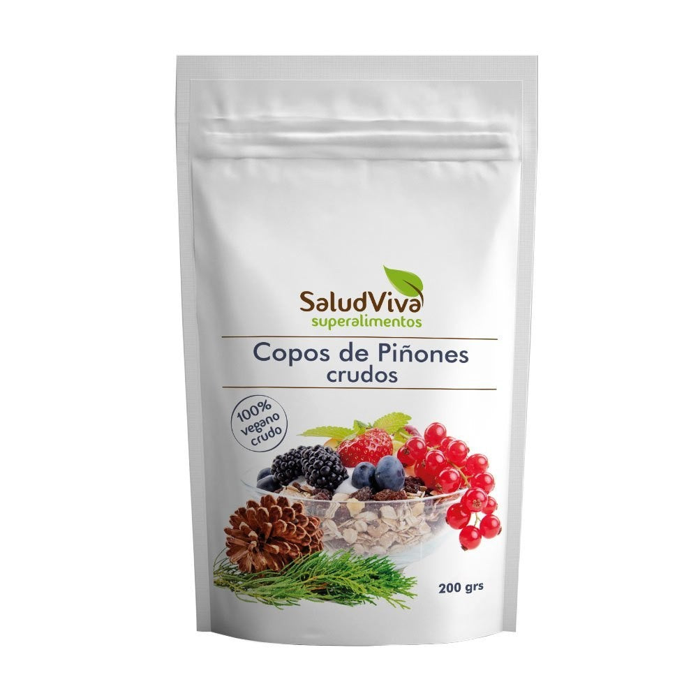 Copos de Piñones Crudos · Salud Viva · 200 gramos