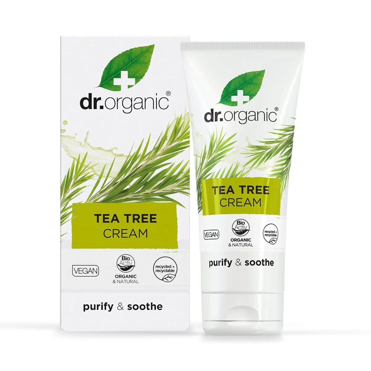 Crema Antiseptica Arbol de Te · Dr Organic · 50 ml