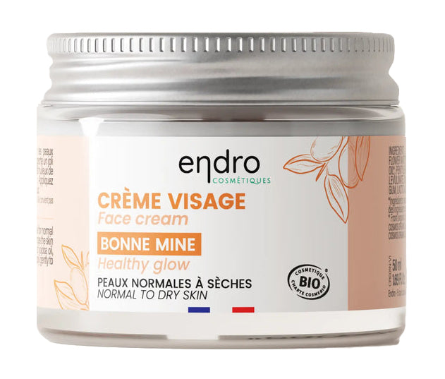 Crema Facial Orgánica Iluminadora - Healthy Glow · Endro Cosmétiques · 50 ml