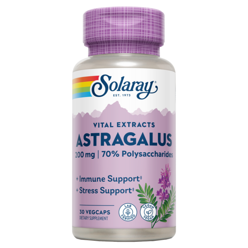 Astrágalo Extracto de Raíz · Solaray · 30 cápsulas