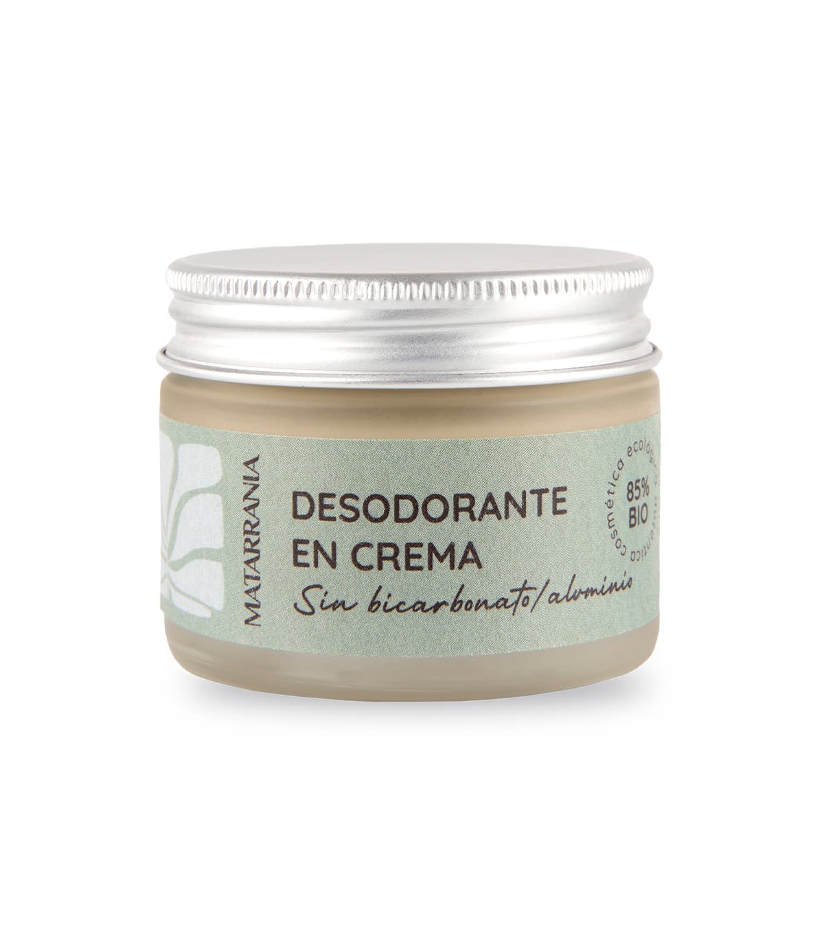 Desodorante en Crema Sin Bicarbonato y in Aluminio · Matarrania · 30 ml