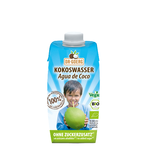Agua de Coco Premium Bio · Dr. Goerg · 330 ml