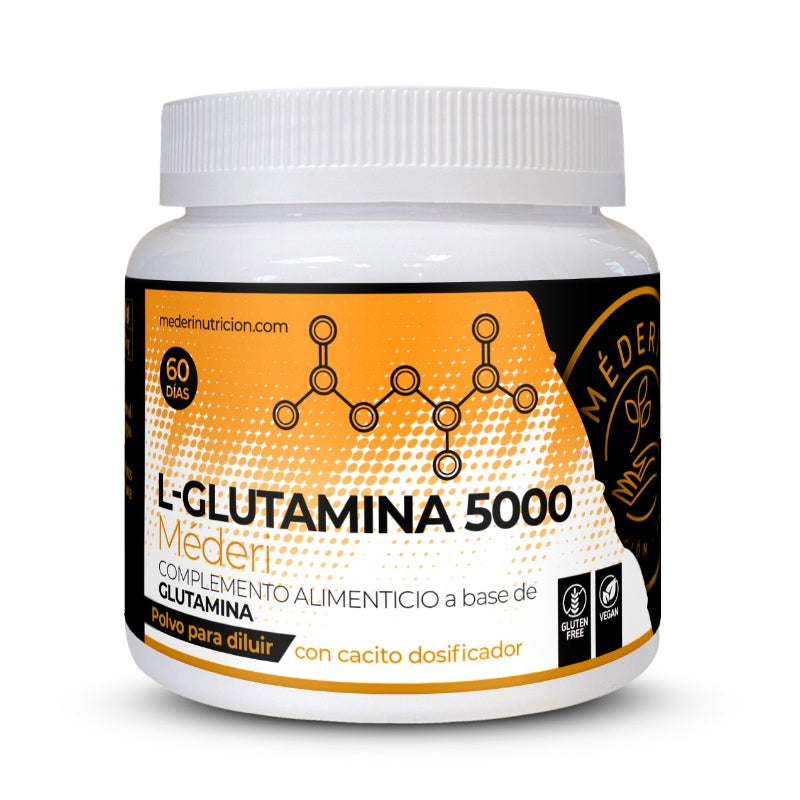 L-Glutamina 5000 · Mederi · 300 gramos