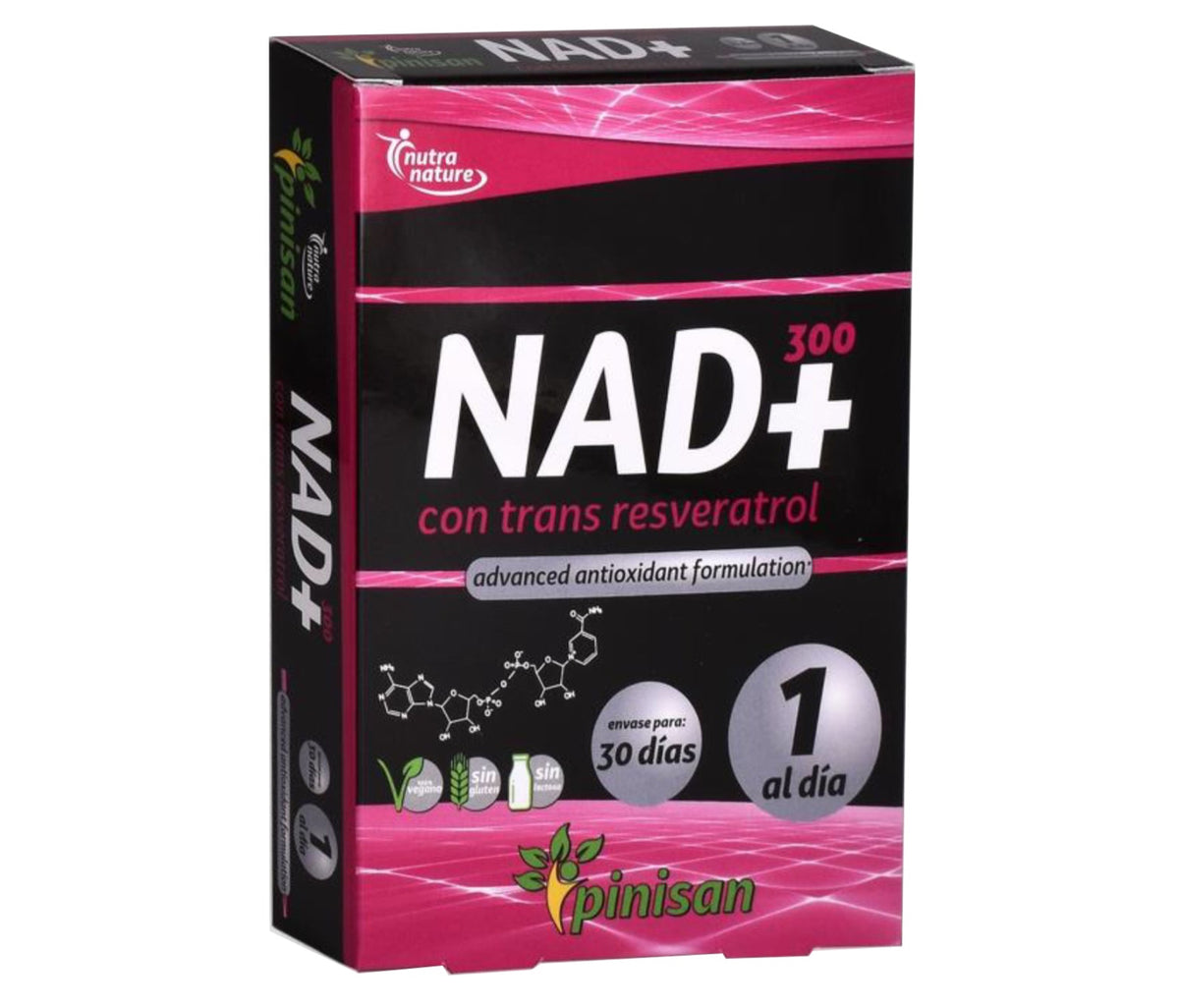 NAD+ · Pinisan · 30 cápsulas