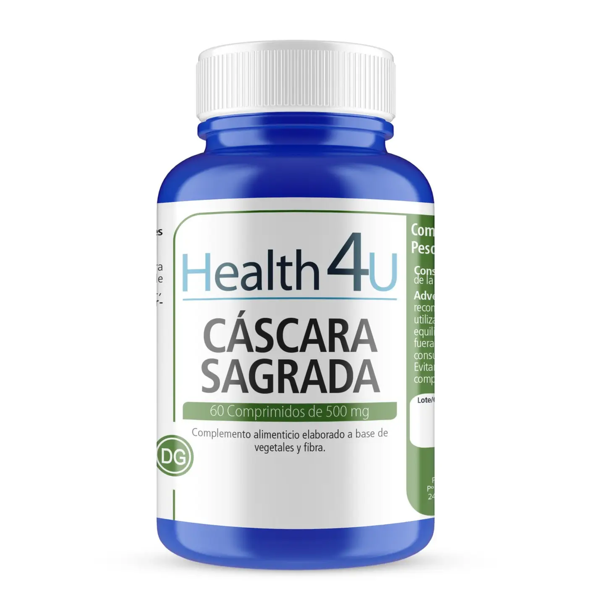 Cáscara sagrada · Health4U · 60 comprimidos