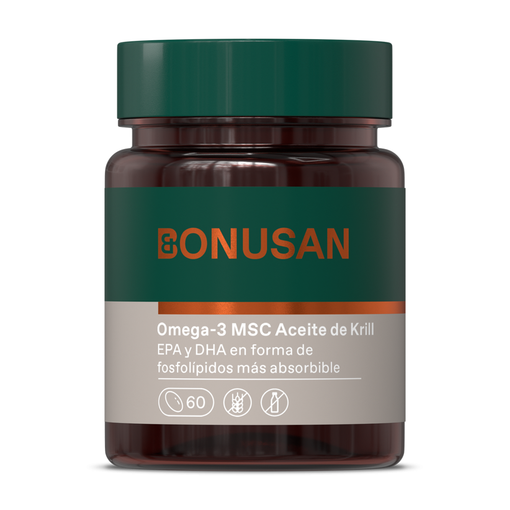 Omega 3 MSC Aceite de Krill · Bonusan · 60 perlas