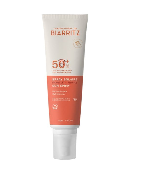 Spray Solar Cara & Cuerpo SPF50 · Laboratoires de Biarritz · 150 ml