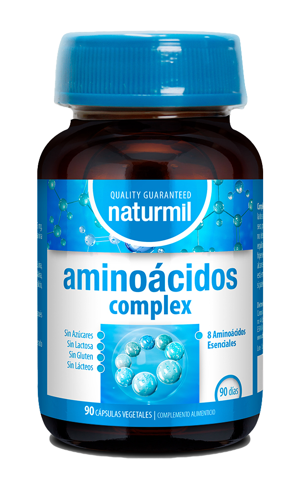 Aminoácidos Complex · Naturmil · 90 cápsulas
