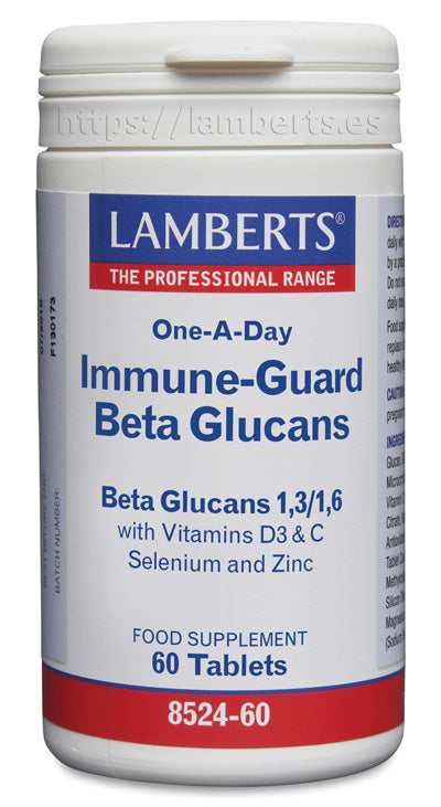 InmuneGuard BetaGlucans · Lamberts · 60 comprimidos