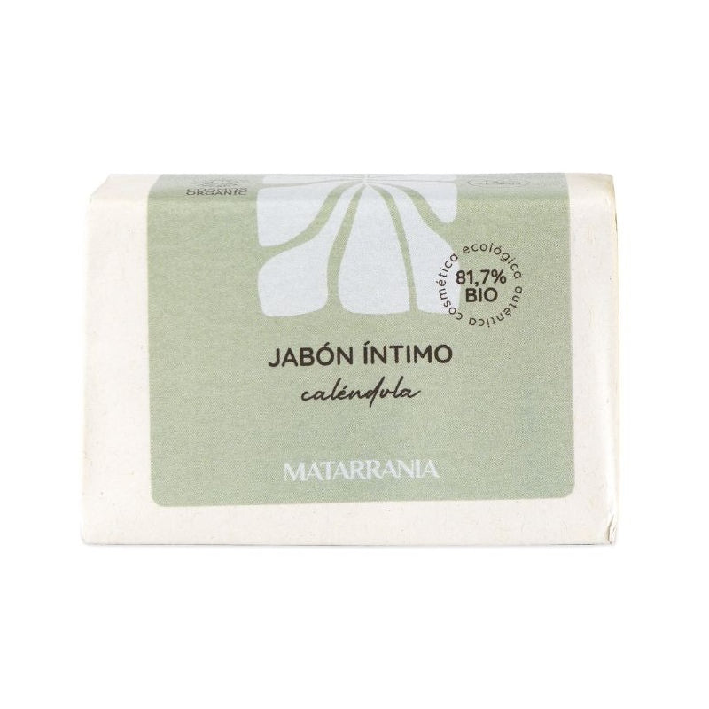 Jabón Íntimo 81,7% Bio · Matarrania · 100 gramos
