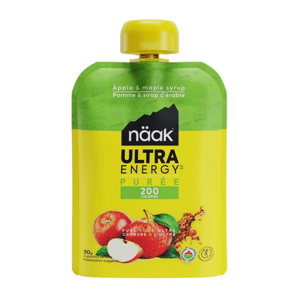 Puré Ultra Energy Manzana y Sirope de Arce · Naak · 90 gramos