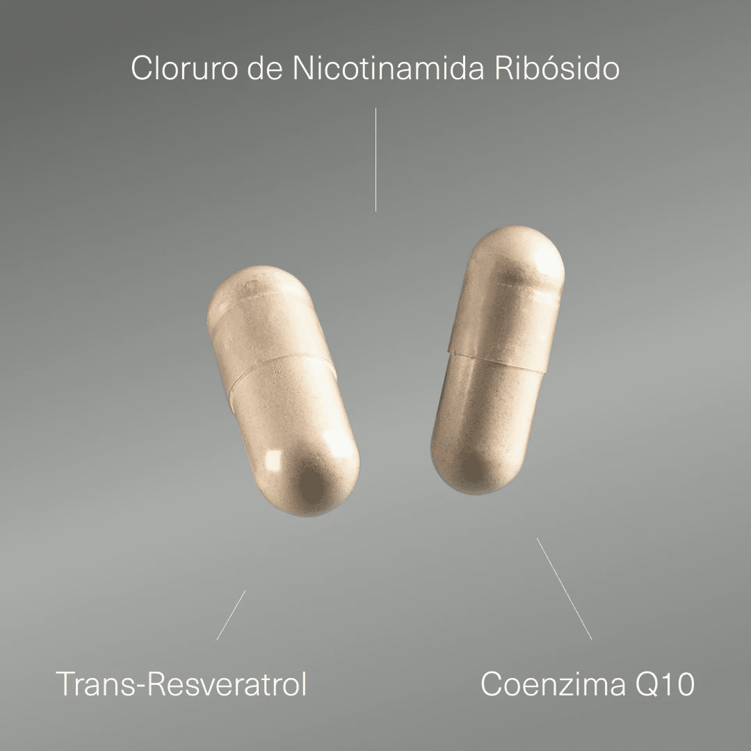 NAD+ con Resveratrol · Aldous · 100 cáps.
