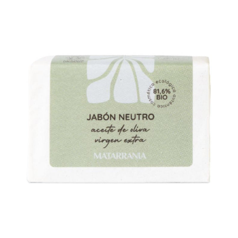 Jabón Neutro Bio Sin Perfume · Matarrania · 100 gramos